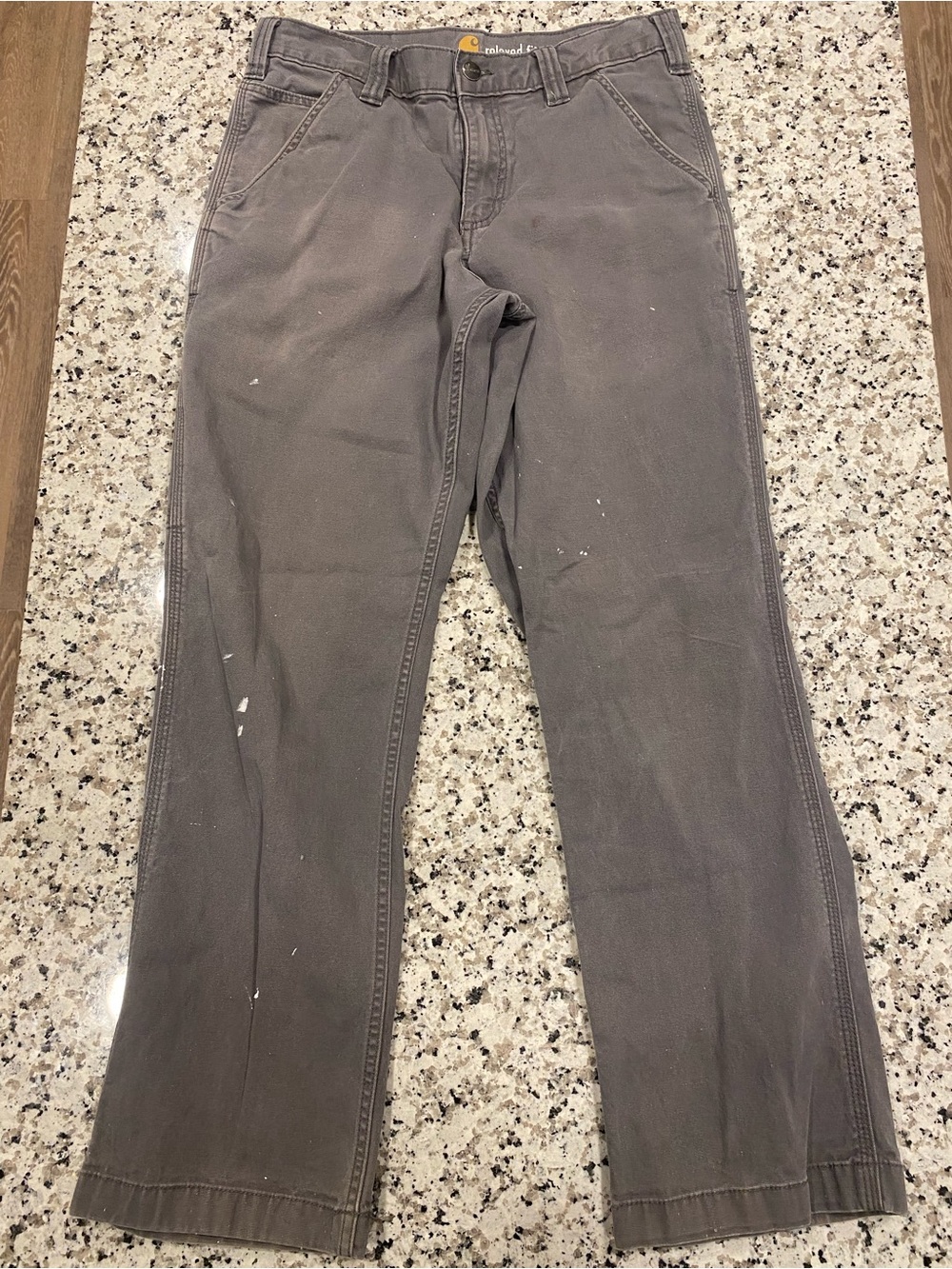 Carhartt men’s Straight-Leg Jeans in Charcoal